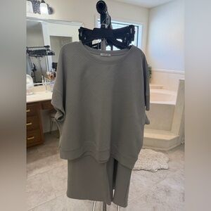 Gray Women's 2 piece set 2XL